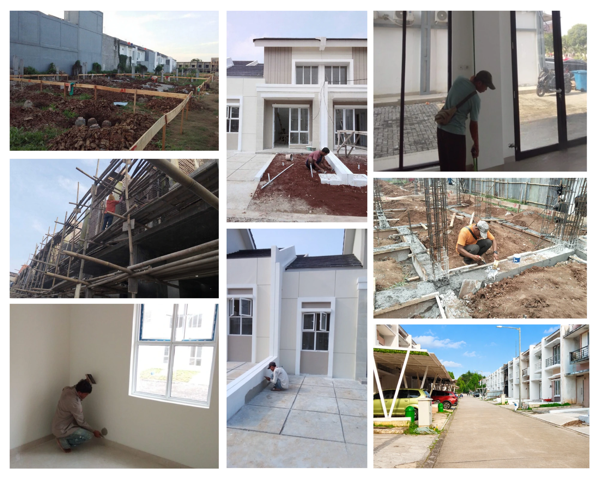 Suasana proyek PT. Yudha Bangun Persada