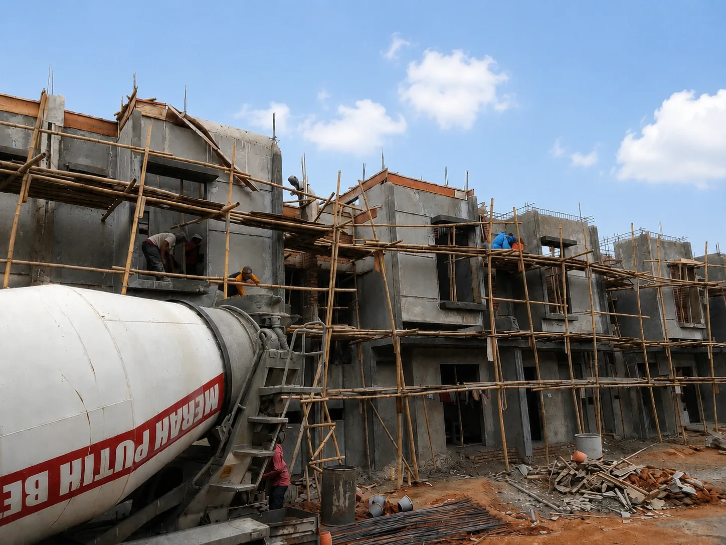 Pengecoran ke-4 Unit RB1, RB2 & Dak Talang No. 18